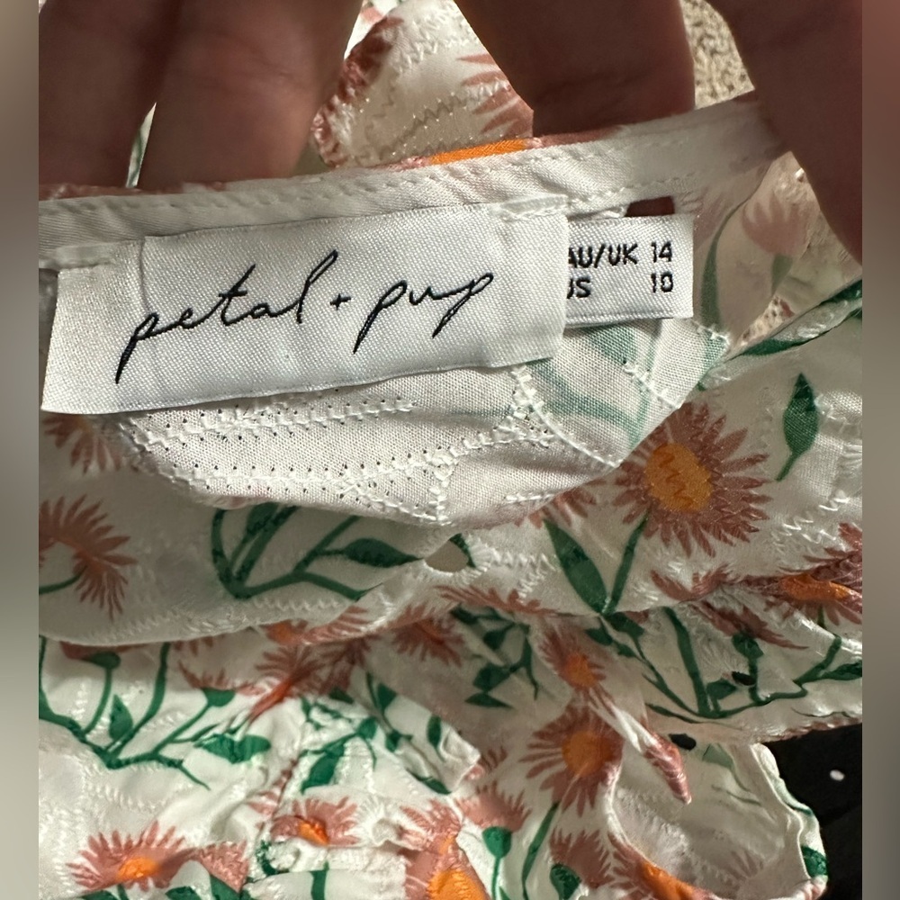 🌷Petal & Pup Floral Dress with Ruffle Details🌷 - Picture 13 of 16